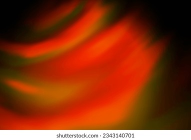 Dark Yellow, Orange vector colorful blur backdrop. Abstract colorful illustration with gradient. New way of your design.