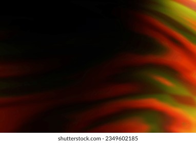 Dark Yellow, Orange vector colorful blur background. Shining colored illustration in smart style. New style design for your brand book.