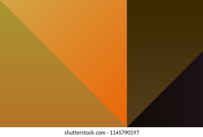 Dark Yellow, Orange vector cover with colorful palette. Colorful gradient set with collection of rainbow colors. Set of colors for clever designers.
