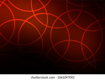 Dark Yellow, Orange vector doodle blurred template. Ethnic elegant natural pattern with gradient. The completely new template can be used for your brand book.