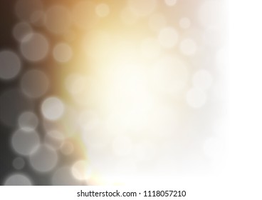 Dark Yellow, Orange vector glossy abstract background. A vague abstract illustration with gradient. Brand new style for your business design.