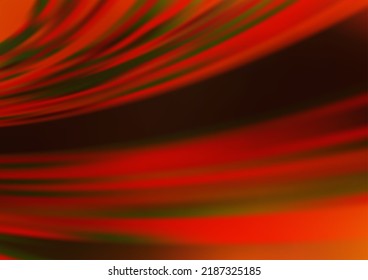 Dark Yellow, Orange vector glossy abstract template. Colorful abstract illustration with gradient. The elegant pattern for brand book.