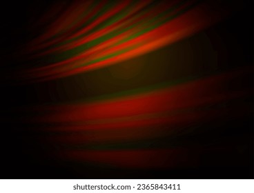 Dark Yellow, Orange vector glossy bokeh pattern. A completely new color illustration in a bokeh style. Brand new style for your business design.