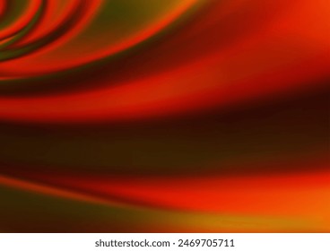 Dark Yellow, Orange vector glossy abstract background. A completely new color illustration in a bokeh style. A completely new template for your design.