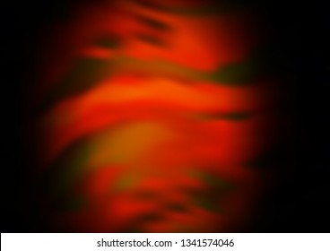 Dark Yellow, Orange vector modern elegant background. Shining colorful illustration in a Brand new style. The blurred design can be used for your web site.