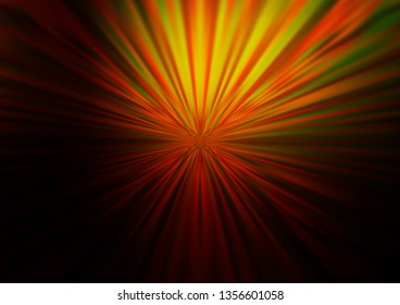 Dark Yellow, Orange vector modern elegant background. An elegant bright illustration with gradient. The template for backgrounds of cell phones.