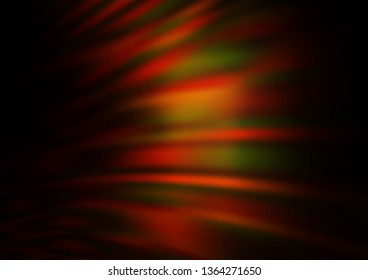 Dark Yellow, Orange vector modern bokeh pattern. Shining colorful illustration in a Brand new style. A completely new template for your design.