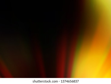 Dark Yellow, Orange vector modern elegant template. An elegant bright illustration with gradient. The background for your creative designs.