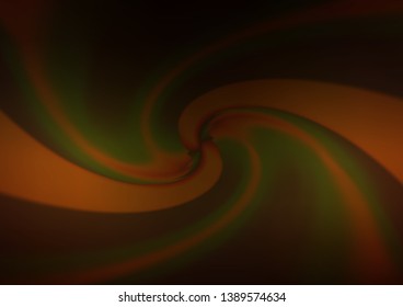 Dark Yellow, Orange vector modern elegant background. Colorful illustration in blurry style with gradient. A completely new design for your business.