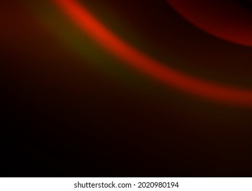 Patrón de bokeh moderno del vector naranja, amarillo oscuro. Ilustración colorida de estilo borroso con gradiente. Nuevo estilo para su diseño de negocio.