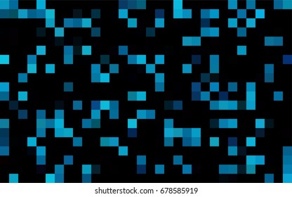 Dark Yellow, Orange vector modern geometrical background. Abstract template. Geometric pattern in square style with gradient.