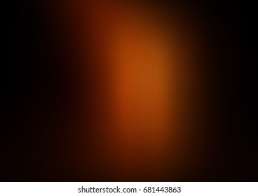 Dark Yellow, Orange vector modern elegant abstract background with gradient. Brand-new colored template in blurry style. 