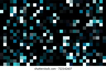Dark Yellow, Orange vector modern geometrical background. Abstract template. Geometric pattern in square style with gradient.
