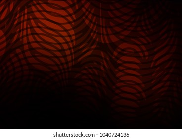 Dark Yellow, Orange vector natural abstract background. Modern geometrical abstract illustration with doodles. The completely new template can be used for your brand book.