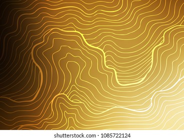 Dark Yellow, Orange vector natural elegant background. Sketchy hand drawn doodles on blurred background. The pattern can be used for wallpapers and coloring books.