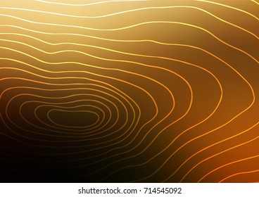 Dark Yellow, Orange vector natural elegant pattern. A vague abstract illustration with doodles in Indian style. The doodle design can be used for your web site.
