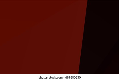 Dark Yellow, Orange vector polygon abstract template. Shining colored illustration in a brand-new style. A completely new template for your business design.