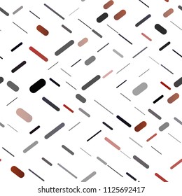 Dark Yellow, Orange vector seamless layout with flat lines. Modern geometrical abstract illustration with staves. Smart design for your business advert.