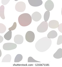 Dark Yellow, Orange vector seamless pattern with spheres. Illustration with set of shining colorful abstract circles. Template for business cards, websites.