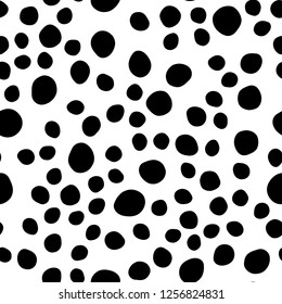 Dark Yellow, Orange vector seamless layout with circle spots. Blurred decorative design in abstract style with bubbles. Template for business cards, websites.