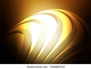 Dark Yellow, Orange vector template with repeated sticks. Glitter abstract illustration with colored sticks. The pattern can be used for websites.