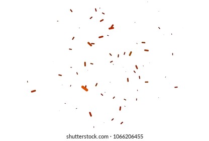 Dark Yellow, Orange vector texture with colored capsules. Shining colored illustration with rounded stripes. The template can be used as a background.