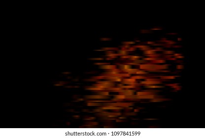 Dark Yellow, Orange vector texture with colored lines. Blurred decorative design in simple style with lines. The pattern can be used for busines ad, booklets, leaflets