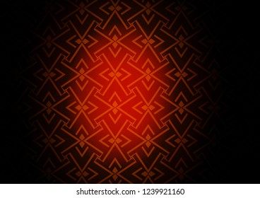Dark Yellow, Orange vector texture with colored lines. Blurred decorative design in simple style with lines. Pattern for websites, landing pages.