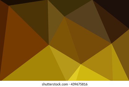 Dark yellow polygonal illustration, which consist of triangles. Geometric background in Origami style with gradient. Triangular design for your business. Dark yellow polygonal illustration, which consist of triangles. Geometric background in Origami style with gradient. Triangular design for your business.
