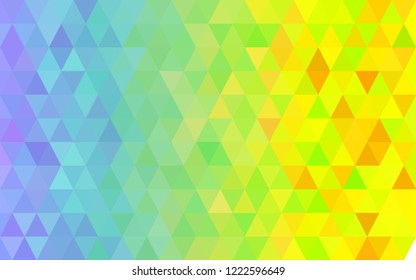 Dark Yellow, Purple, Green triangular low poly, Mosaic pattern Background, Vector illustration graphic, Creative Origami style with gradient