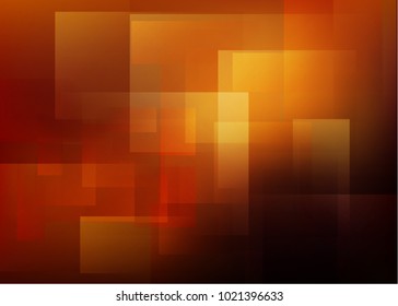 Dark yellow rectangle shapes. Vector background eps 10
