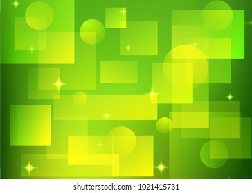 Dark yellow rectangle shapes. Vector background eps 10