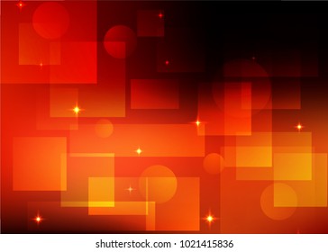 Dark yellow rectangle shapes. Vector background eps 10