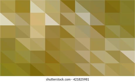 Dark yellow triangle grid business background