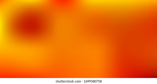 Dark Yellow vector abstract blur background. Abstract colorful illustration with blur gradient. Your design for applications.