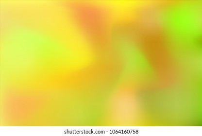 Dark Yellow vector abstract blurred background. Creative illustration in halftone style with gradient. Brand-new design for your business.