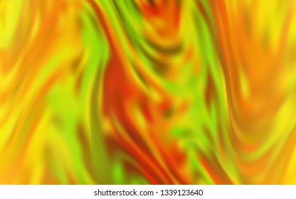 Dark Yellow vector abstract blurred background. Colorful abstract illustration with gradient. Background for a cell phone.