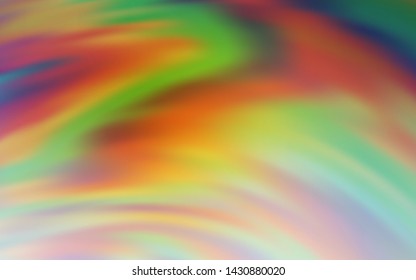Dark Yellow vector abstract blurred layout. Glitter abstract illustration with gradient design. New style design for your brand book.