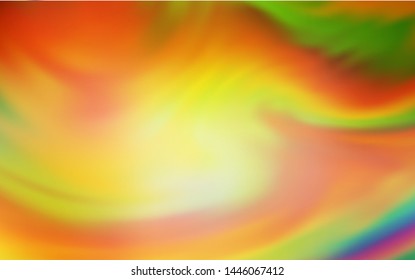 Dark Yellow vector abstract blurred background. Modern abstract illustration with gradient. Elegant background for a brand book.