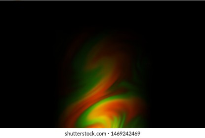 Dark Yellow vector abstract blurred background. Colorful illustration in abstract style with gradient. Background for designs.