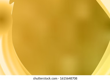 Dark Yellow vector abstract blurred background. Abstract colorful illustration with gradient. Blurred design for your web site.