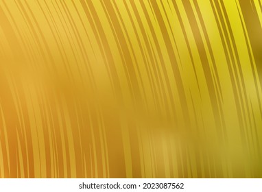 Dark Yellow vector abstract blurred background. A completely new colored illustration in blur style. Background for a cell phone.