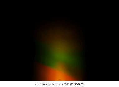 Dark Yellow vector abstract blurred background. Creative illustration in halftone style with gradient. The best blurred design for your business.