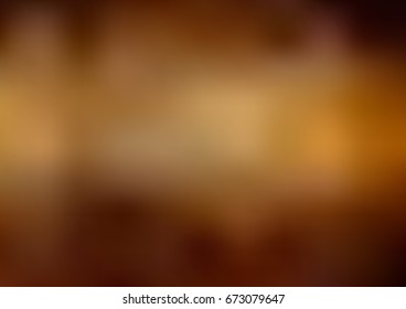 Dark Yellow vector abstract blurred template. Modern geometrical abstract illustration with gradient. Brand-new style for your business design.