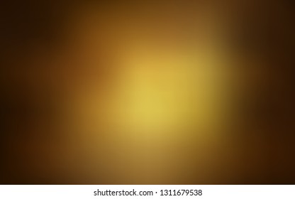 Dark Yellow vector abstract bright texture. Abstract colorful illustration with gradient. Background for designs.