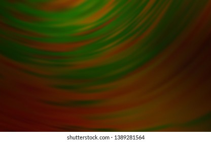 Dark Yellow vector abstract bright texture. A completely new colored illustration in blur style. Smart design for your work.