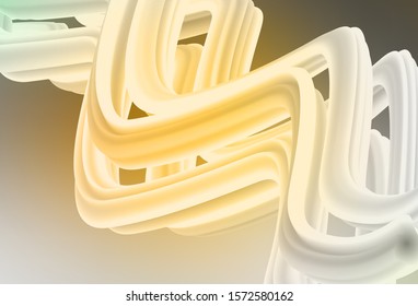 Dark Yellow vector abstract bright template. Colorful illustration in abstract style with gradient. New style for your business design.