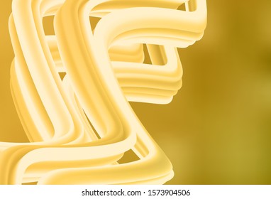 Dark Yellow vector abstract bright template. An elegant bright illustration with gradient. New style design for your brand book.