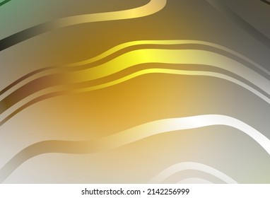 Dark Yellow vector abstract bright texture. Colorful illustration in abstract style with gradient. New style design for your brand book.
