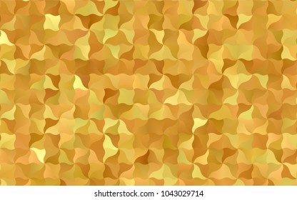 Dark Yellow vector abstract cambered background. A vague circumflex abstract illustration with gradient. Brand-new style for your business design.